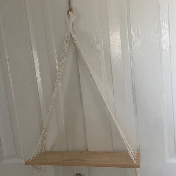 Wooden Floating Hanging Shelf - Picture 6 of 8